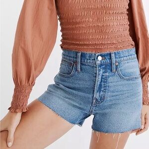 Madewell Blue Jean Shorts
